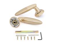 Ручка дверная PALLADIUM Arno SG_GP Матовое золото