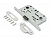 Замок межкомнатный PALLADIUM 600 CP Хром (блистер)